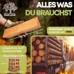 Buchen-Brennholz 1 Raummeter Palette 33 cm für Kamin & Kaminofen – Bild 2